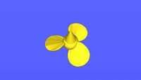 Lusitania's propeller