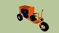 RACING MINI TRIKE WITH NITROUS,ENGINE ENCLOSEMENT,ELECTRIC CHOKE,.......