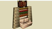 Egyptian bookcase
