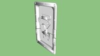 chiusura a farfalla (completa) per flightcase