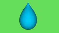 tear drop, rain drop
