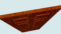 maghony raised 6 panel door