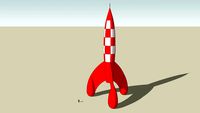 Tintin's Rocketship