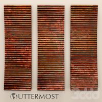 Uttermost Adara Copper Wall Art - Set