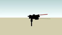 MAC11(modified) with but (rifle) uzi