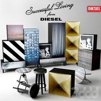 DIESEL: Mindstream/Overdyed round/Stud