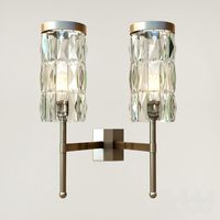 Tigermoth lighting - Stem wall light with crystal