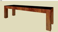74494 Authentico Bench 140x40 cm (Authentico Bank 140x40 cm)