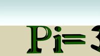 (Pi= ) This is somewhat of the numbers in Pi.