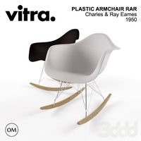 VITRA EAMES PLASTIC ARMCHAIR RAR