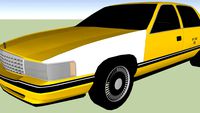 1994 Cadillac DeVille NYC Taxi