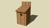 Bird box / Nestbox RSPB Large for Starlings