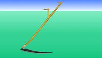 Scythe - a tool for cutting grass