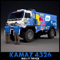 Kamaz 4326 Dakar3d model