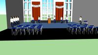 Inherit the Wind Courtroom