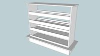 Parts bin caddy