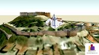 Castelo de Torres Vedras e Igreja de Santa Maria.