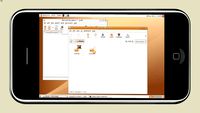 iPhone running linux ubuntu