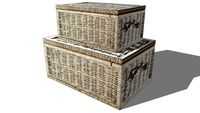 malle osier, maisons du monde, ref 130512 prix 149