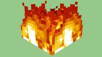 Minecraft Fire by Zapperier