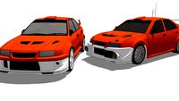 Vehicles - Mitsubishi Lancer Evolution VI Group-A