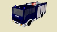 THW (GERMAN TECHNICAL RESCUE SERVICE) TRUCK
