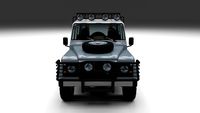 Land Rover Defender 110 Utility Station Wagon w in 3D Model