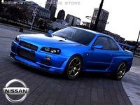NISSAN SKYLINE GTR VSPEC II 3D Model
