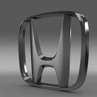 Honda Logo 3D Model