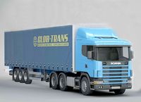 Scania truck 3D Model