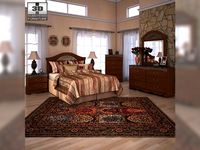 Ashley Fairbrooks Estate Panel Bedroom Set 3D Model
