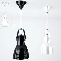 Pendant lamp Original BTC Stirrup Pendant Size 2 3D Model