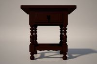 Bedside Table 3D Model