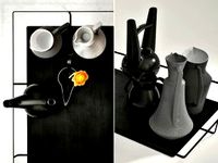 Black Table Set