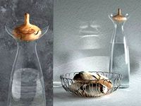 GEORG JENSEN Bread Basket and Carafe